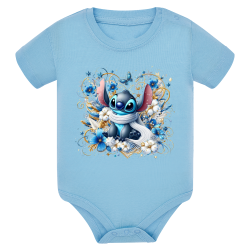 Stitch Écharpe Fleurs