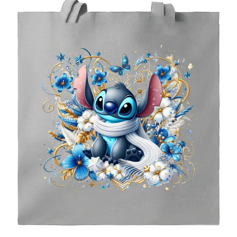 Stitch Écharpe Fleurs