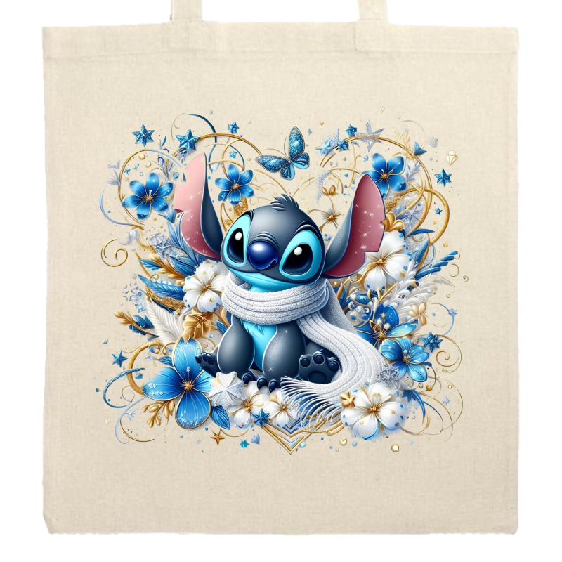 Stitch Écharpe Fleurs