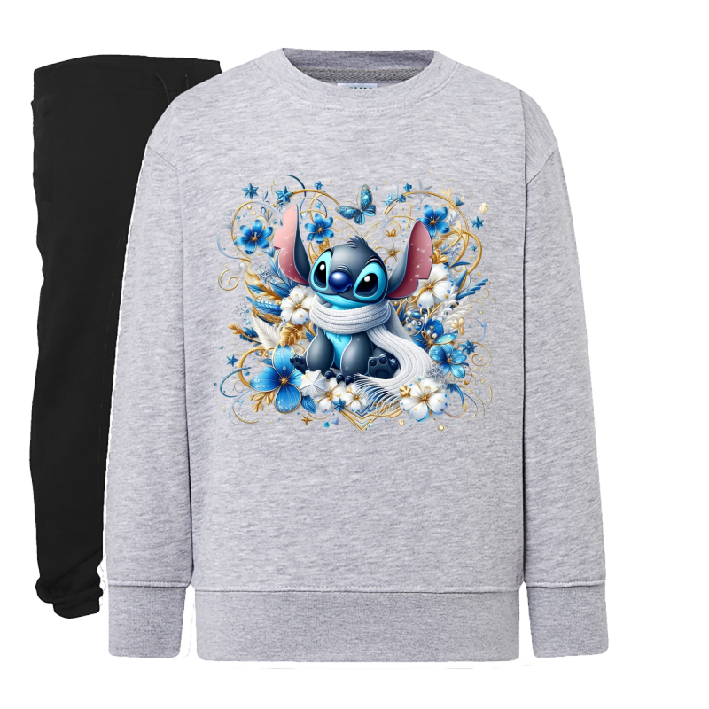 Stitch Écharpe Fleurs