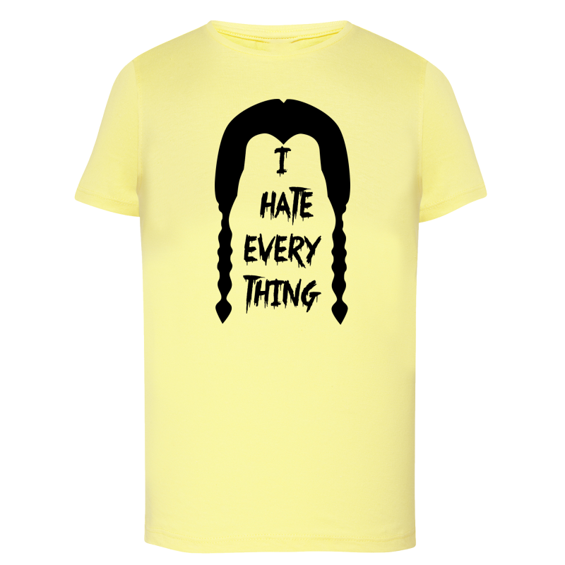 Wednesday Je deteste tout le monde