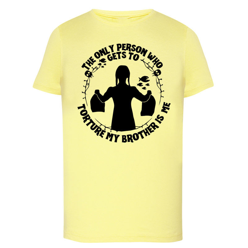 Wednesday Seul moi torture mon frère