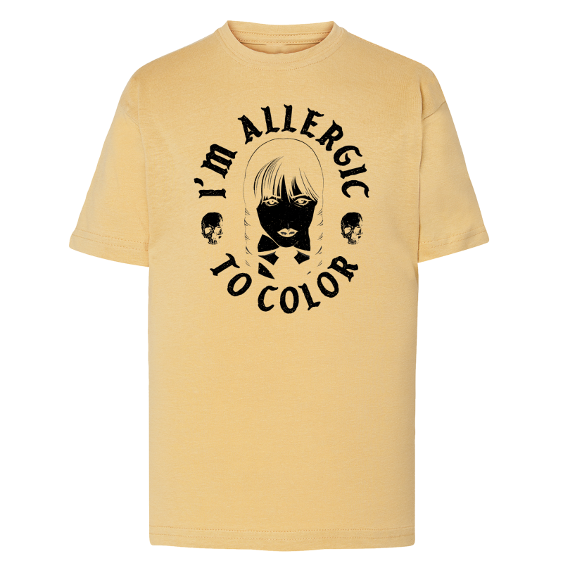 Wednesday Je suis allergique à la couleur