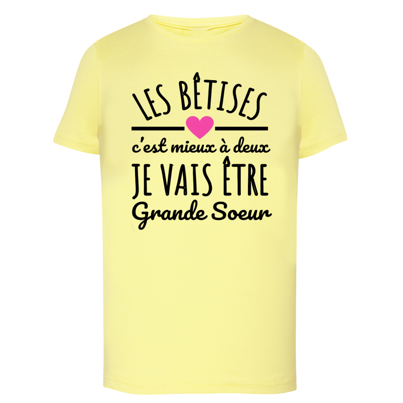 Bétises mieux à deux - Je vais être grande soeur
