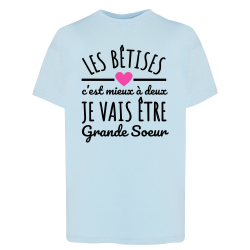Bétises mieux à deux - Je vais être grande soeur