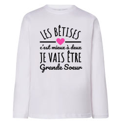 Bétises mieux à deux - Je vais être grande soeur