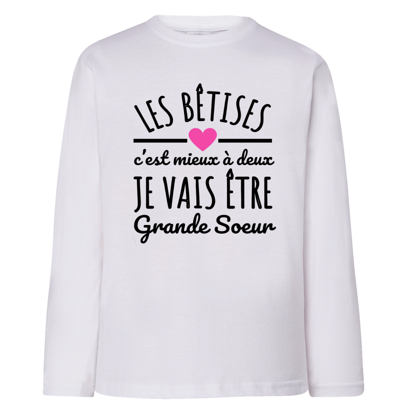 Bétises mieux à deux - Je vais être grande soeur