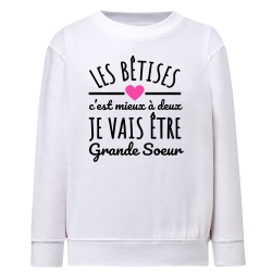 Bétises mieux à deux - Je vais être grande soeur