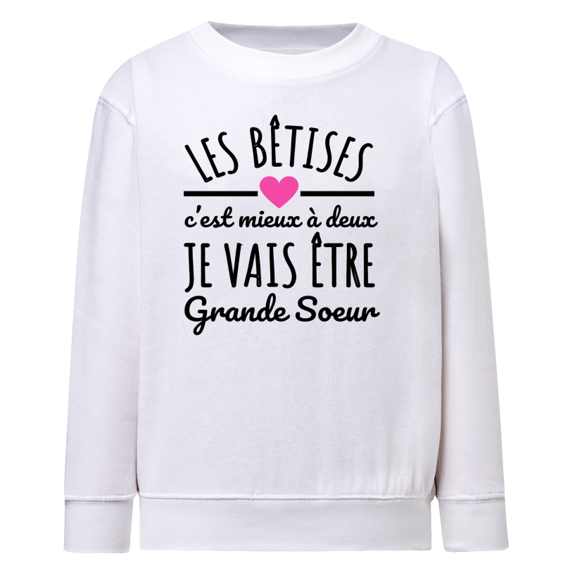 Bétises mieux à deux - Je vais être grande soeur