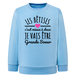 Bétises mieux à deux - Je vais être grande soeur