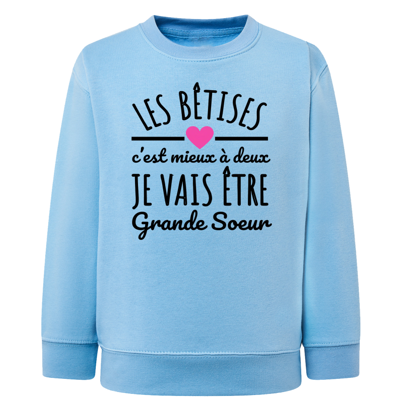 Bétises mieux à deux - Je vais être grande soeur