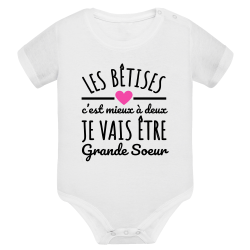 Bétises mieux à deux - Je vais être grande soeur