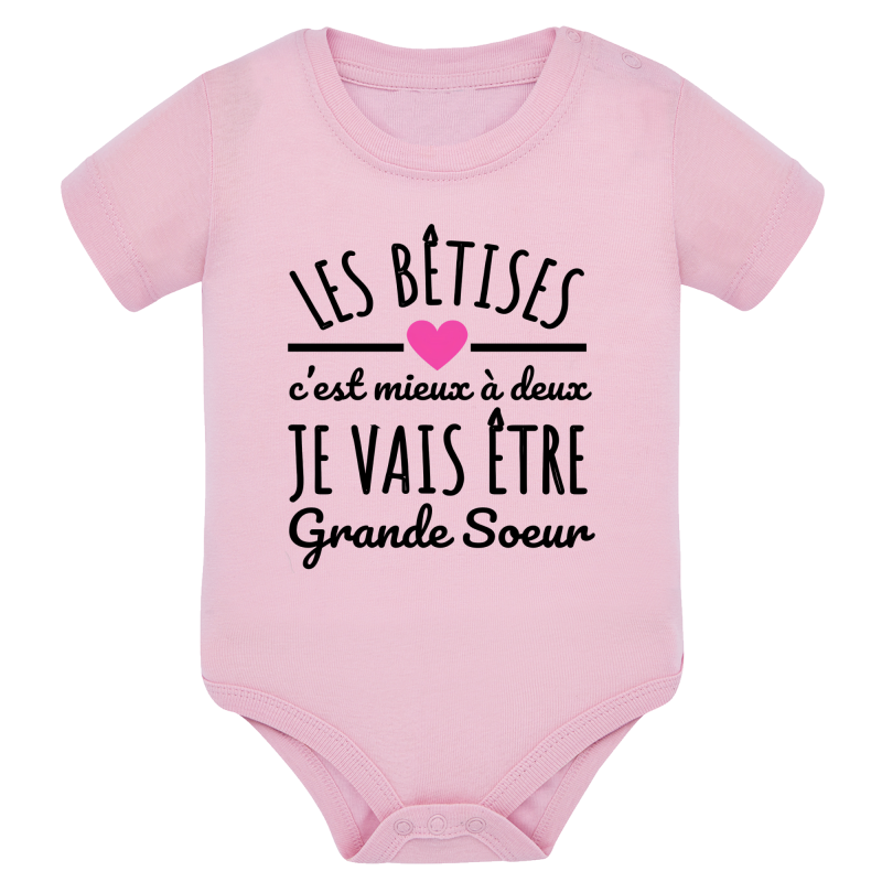 Bétises mieux à deux - Je vais être grande soeur