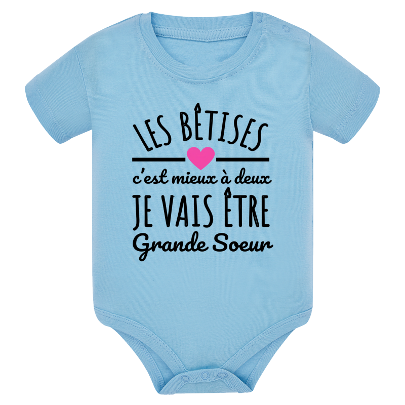 Bétises mieux à deux - Je vais être grande soeur