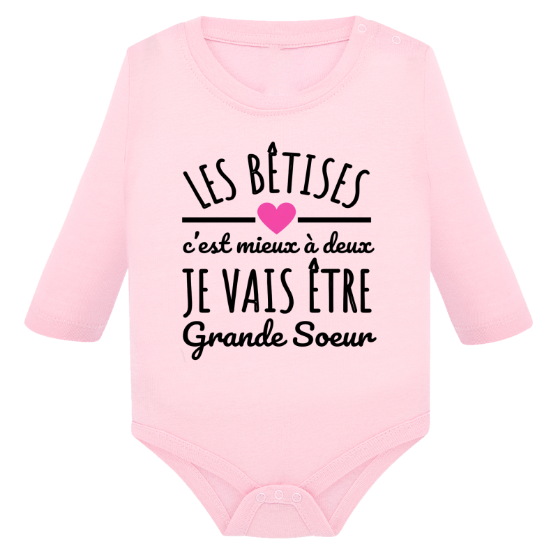 Bétises mieux à deux - Je vais être grande soeur