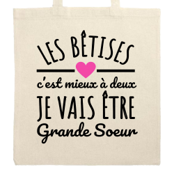 Bétises mieux à deux - Je vais être grande soeur