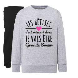 Bétises mieux à deux - Je vais être grande soeur