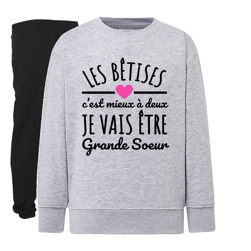 Bétises mieux à deux - Je vais être grande soeur