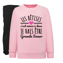 Bétises mieux à deux - Je vais être grande soeur