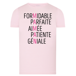 Formidable Parfaite Aimée Patiente Génial - Maman