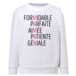Formidable Parfaite Aimée Patiente Génial - Maman