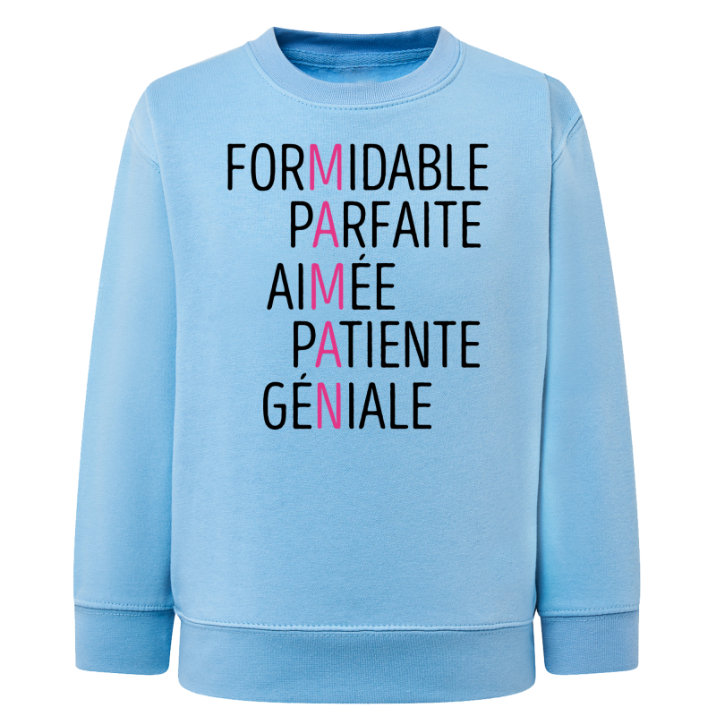 Formidable Parfaite Aimée Patiente Génial - Maman