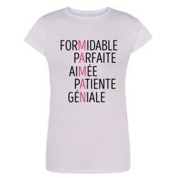 Formidable Parfaite Aimée Patiente Génial - Maman