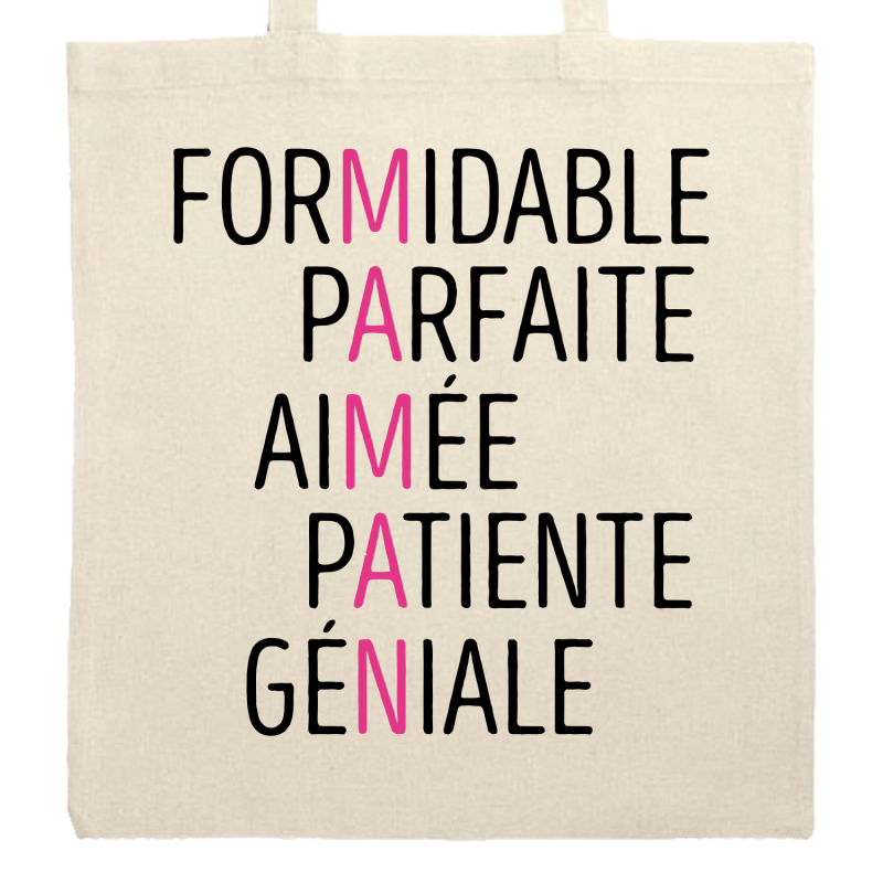 Formidable Parfaite Aimée Patiente Génial - Maman