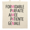 Formidable Parfaite Aimée Patiente Génial - Maman