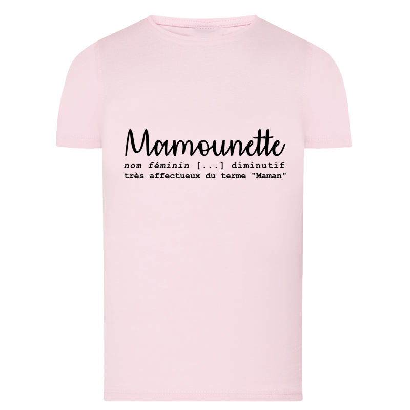 Définition Mamounette