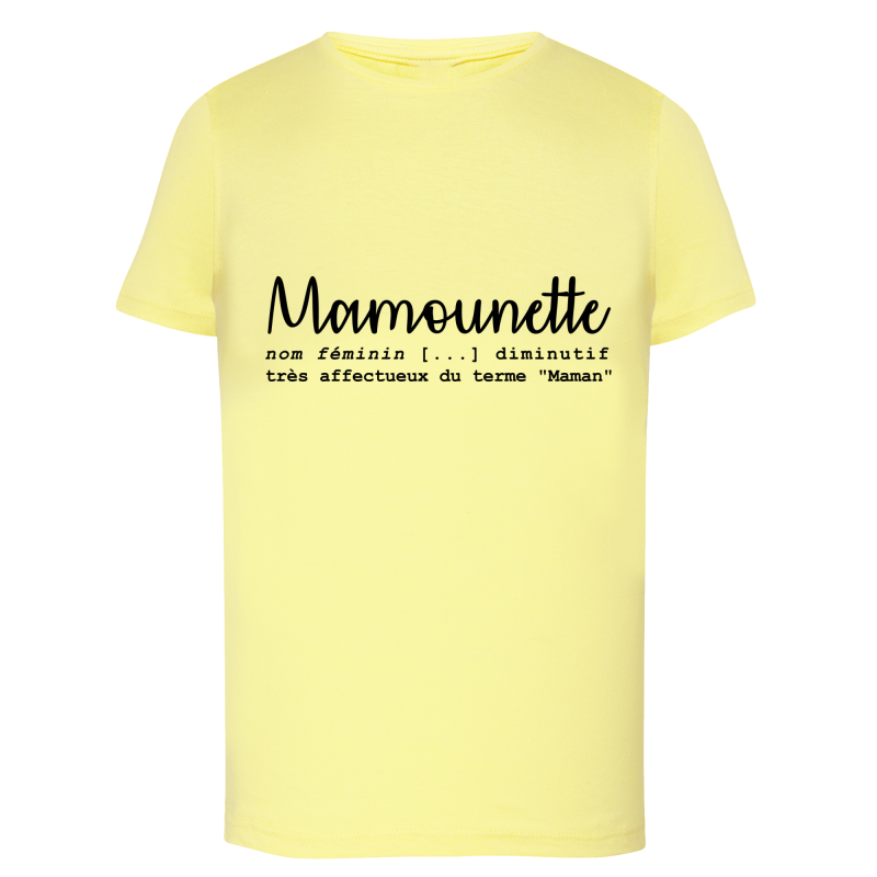 Définition Mamounette