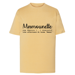 Définition Mamounette