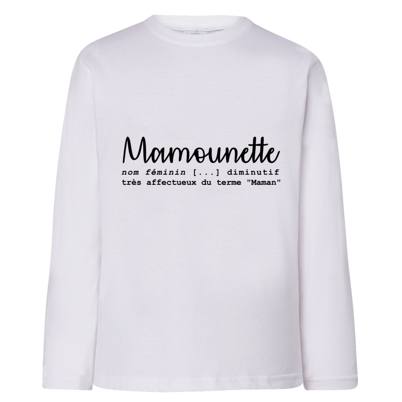 Définition Mamounette