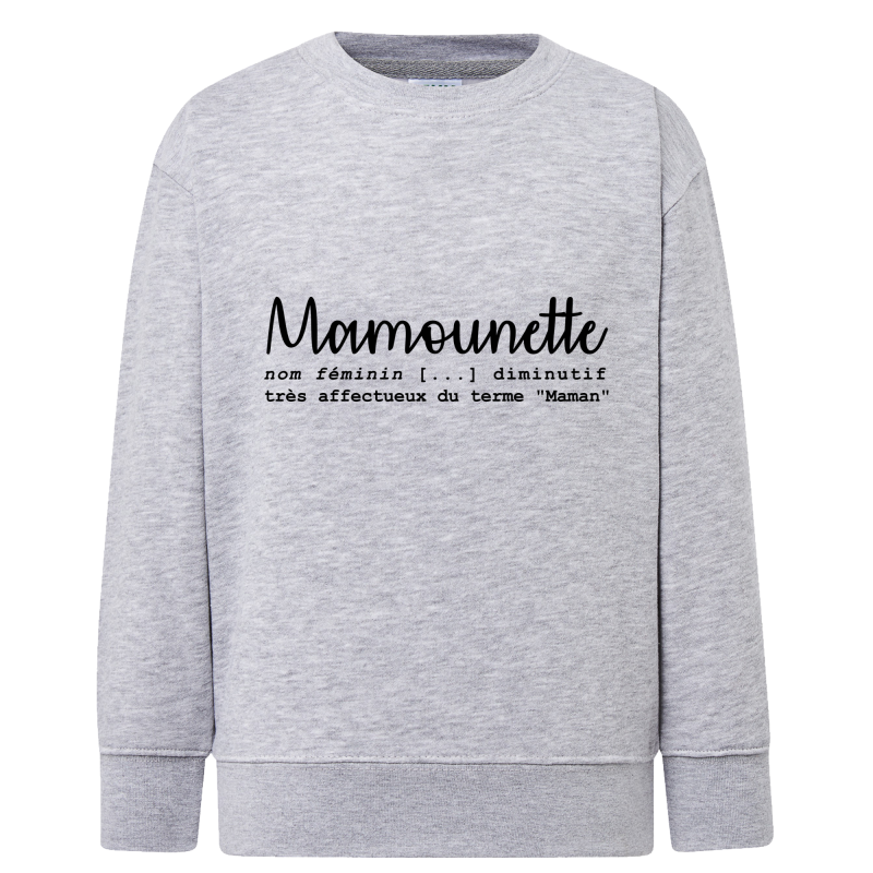 Définition Mamounette