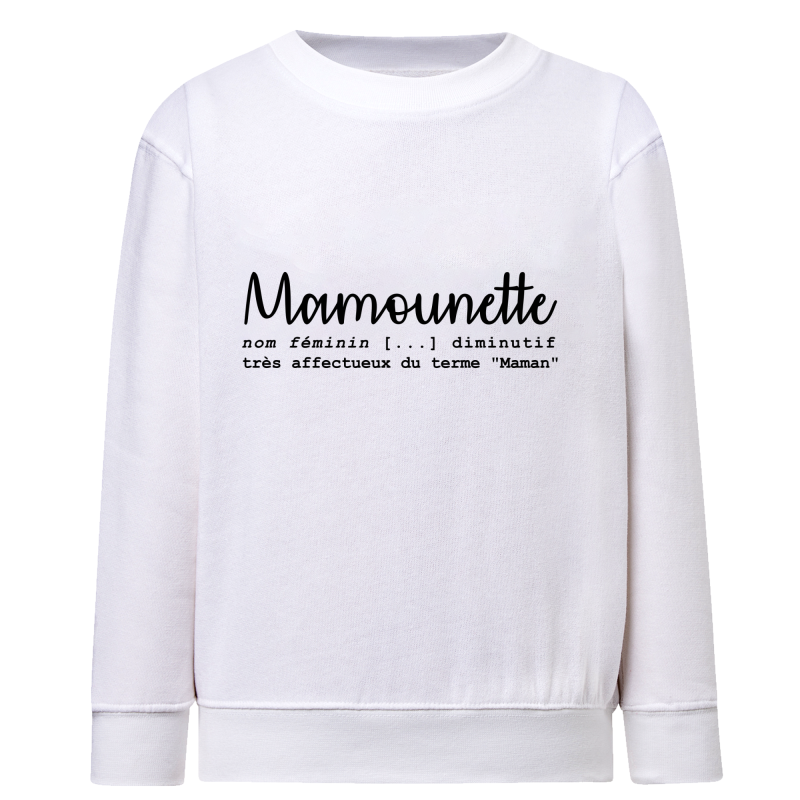 Définition Mamounette