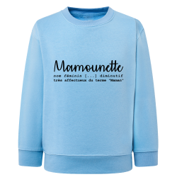 Définition Mamounette