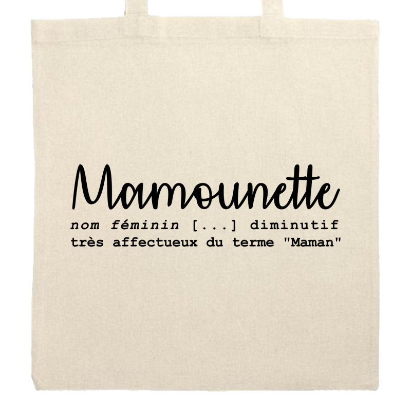 Définition Mamounette