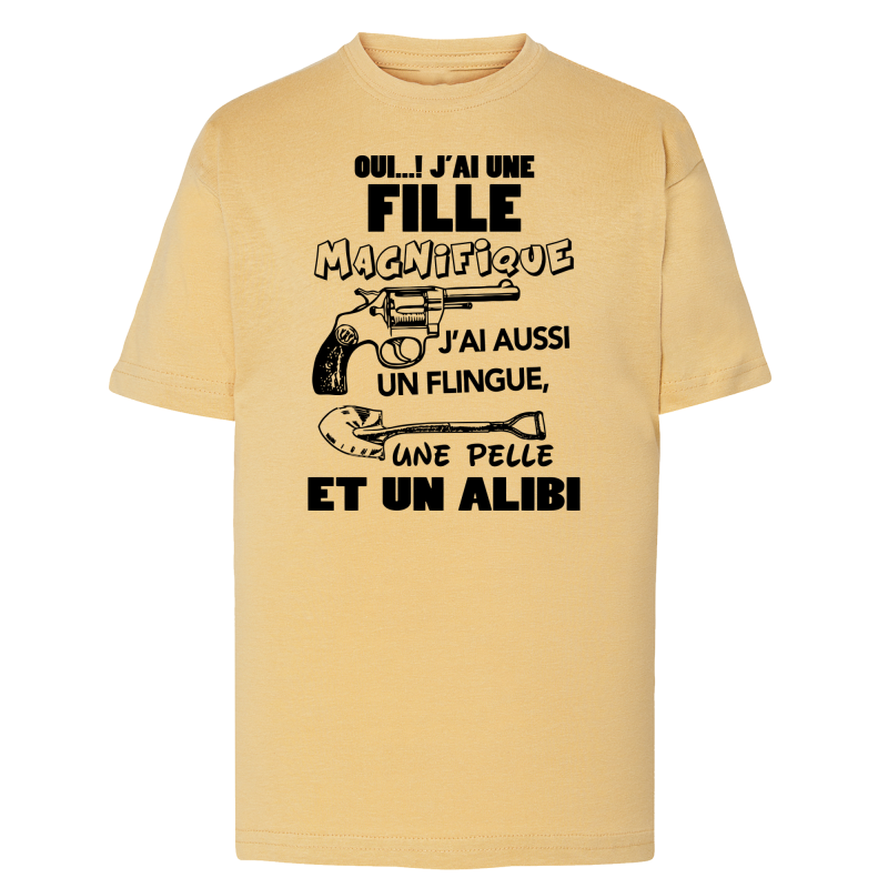 Oui j'ai une fille magnifique et un alibi