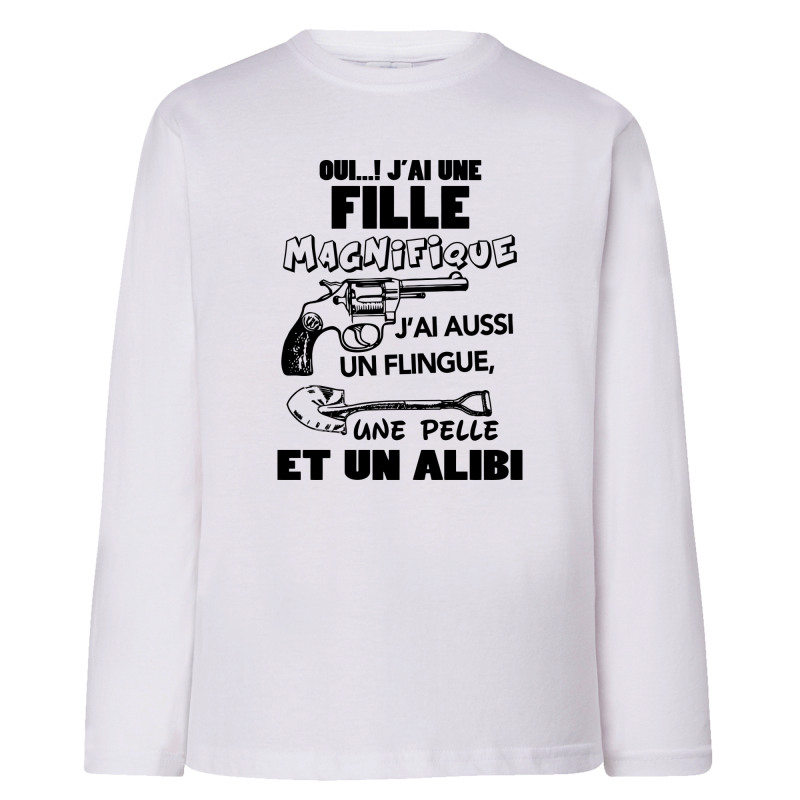 Oui j'ai une fille magnifique et un alibi