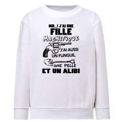 Oui j'ai une fille magnifique et un alibi