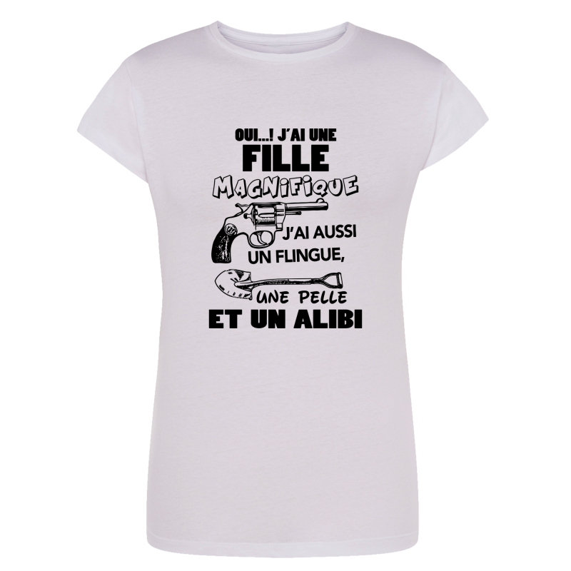 Oui j'ai une fille magnifique et un alibi