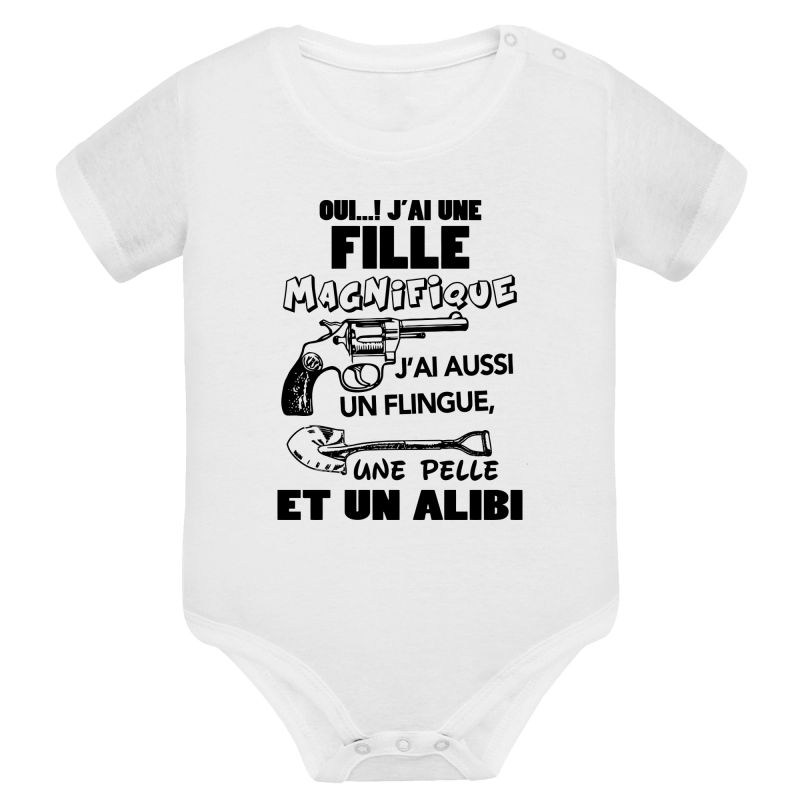 Oui j'ai une fille magnifique et un alibi