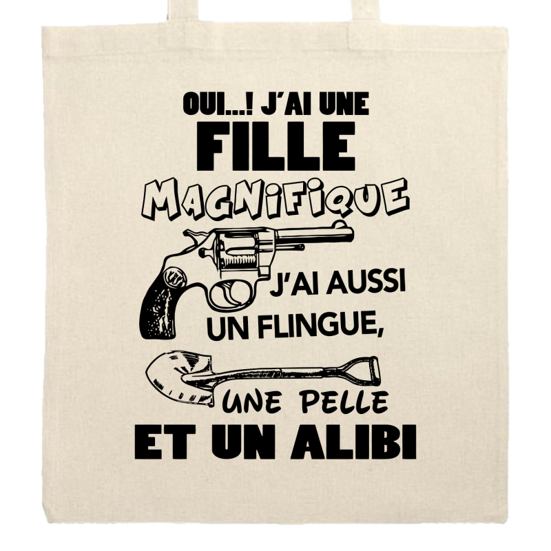 Oui j'ai une fille magnifique et un alibi