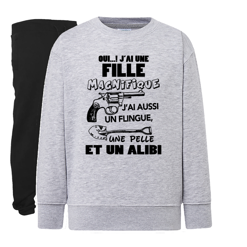 Oui j'ai une fille magnifique et un alibi