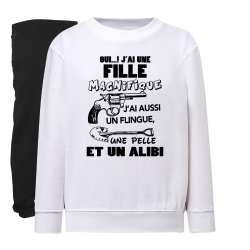 Oui j'ai une fille magnifique et un alibi