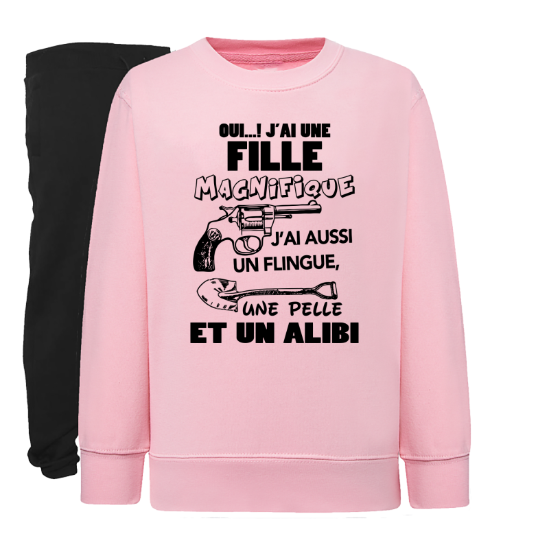 Oui j'ai une fille magnifique et un alibi