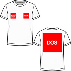 T-shirt DTF Personnalisé Prix dégressif à partir de 10 pièces