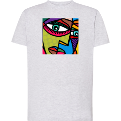 Tableau Art Abstrait Visage