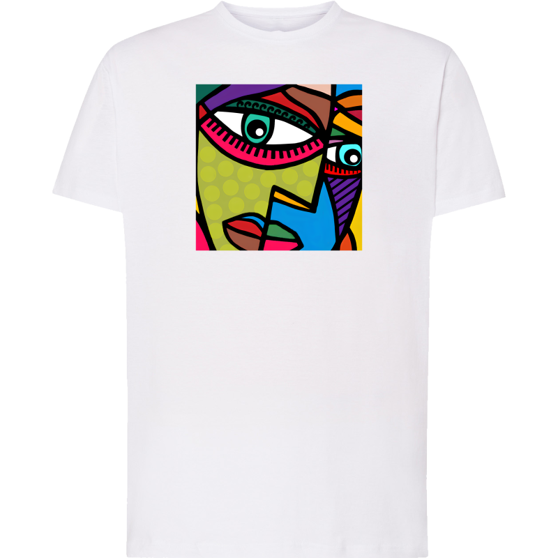 Tableau Art Abstrait Visage