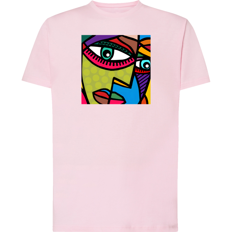 Tableau Art Abstrait Visage